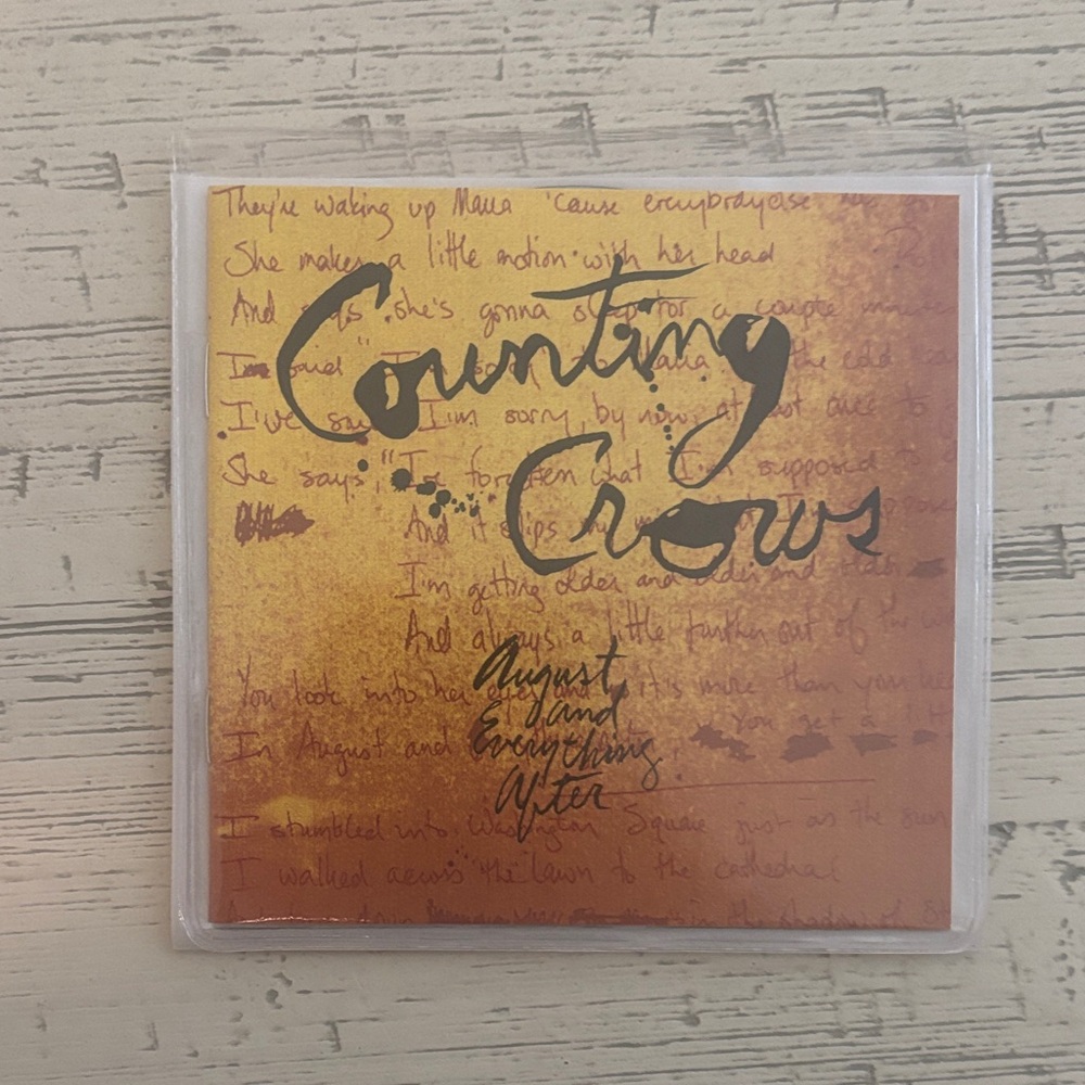 Counting Crows - August and Everything After